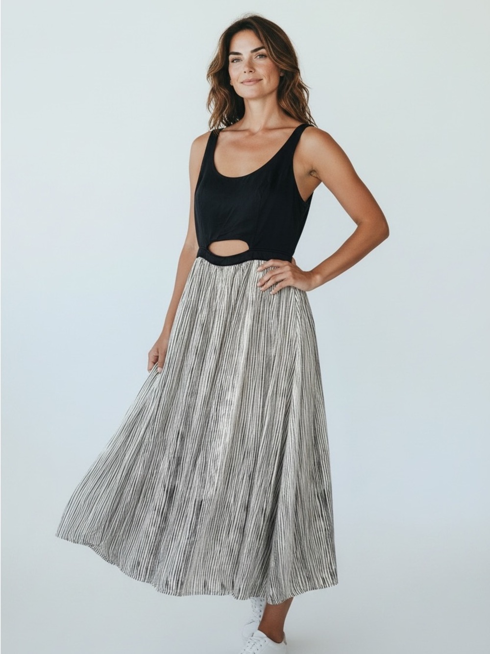 Abercrombie & Fitch Black and white dress